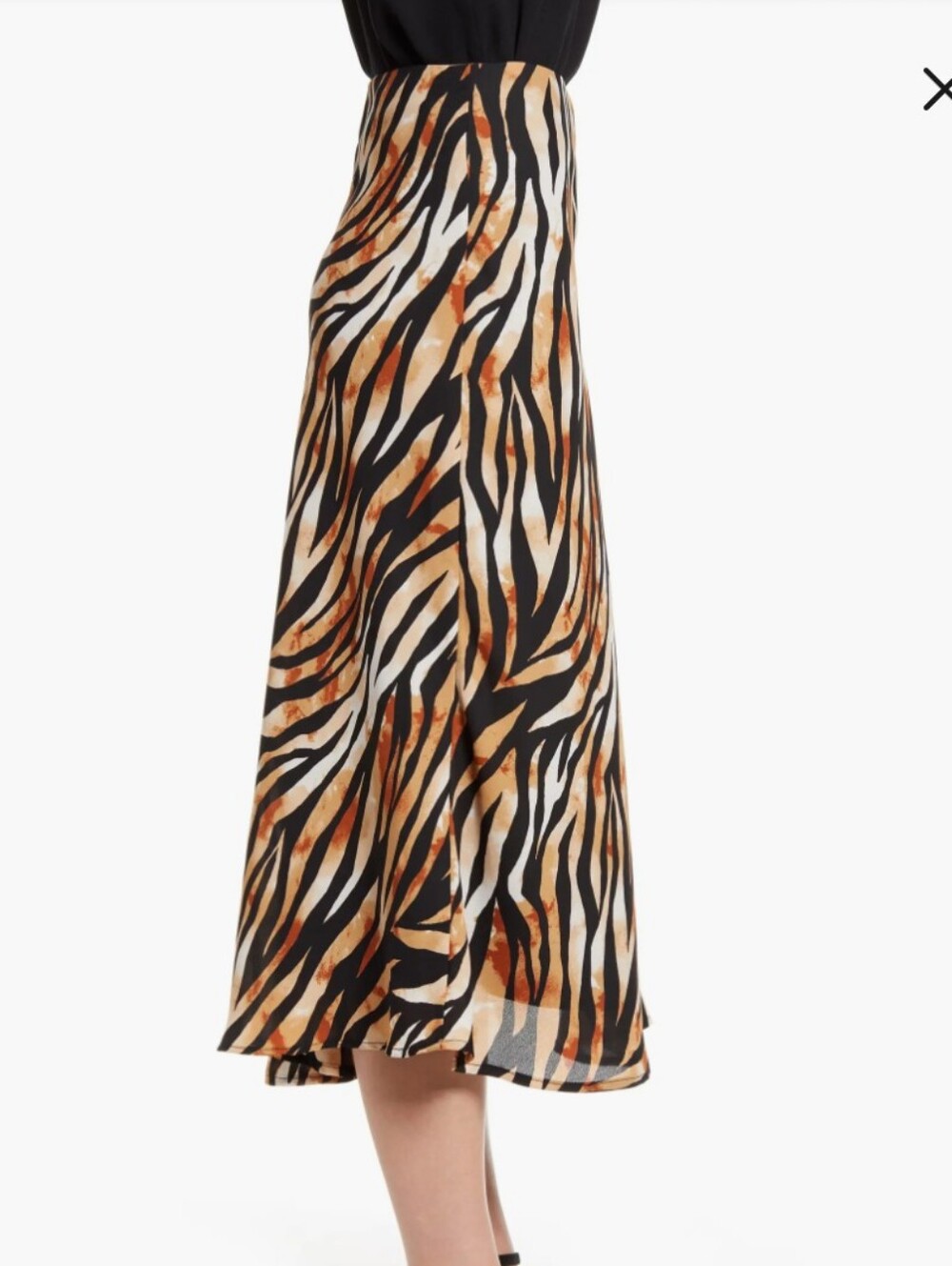 Gibson x Hot Summer Nights Roselyn Pleated Maxi Skirt Women's Size XL - Picture 5 of 10